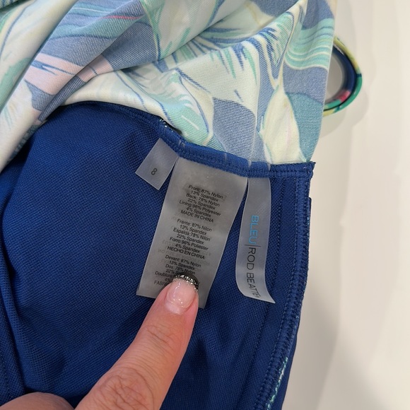 Bleu two piece swimsuit - Picture 7 of 7